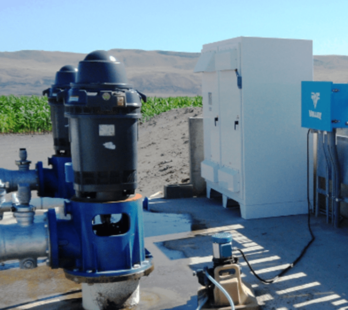 Ag VFD Pump Irrigation Photo of Ag VFD Irrigation Pump
